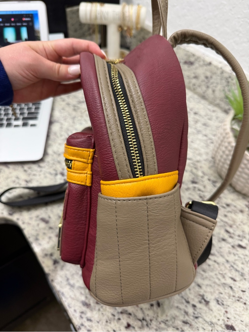 Loungefly Harry Potter R. Weasley Mini Backpack - Picture 2 of 6